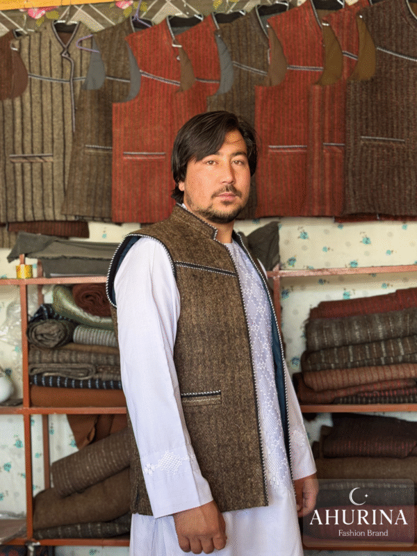 Waist Coat Brown ( WASKAT) - WSC06