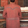 Barak Coat - Striped Red C03