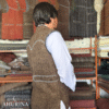 Waist Coat Brown ( WASKAT) - WSC06